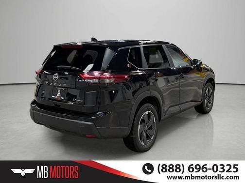 Super Black 2024 Nissan Rogue SV