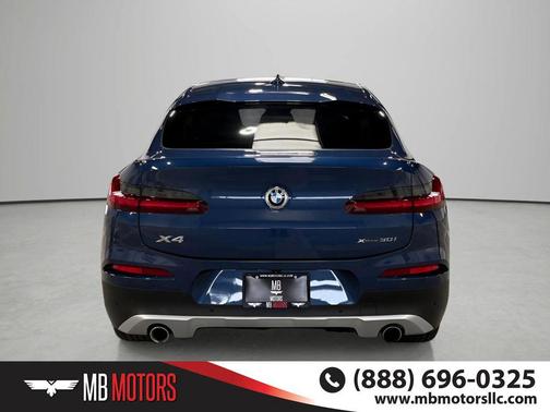 Phytonic Blue Metallic 2020 BMW X4 xDrive30i