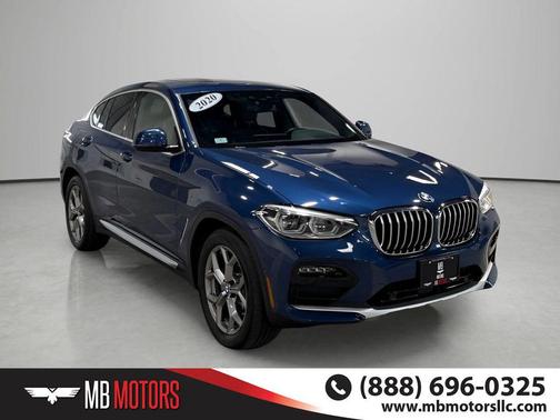 Phytonic Blue Metallic 2020 BMW X4 xDrive30i