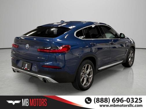 Phytonic Blue Metallic 2020 BMW X4 xDrive30i