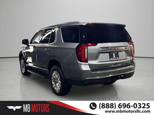 Satin Steel Metallic 2021 GMC Yukon SLT