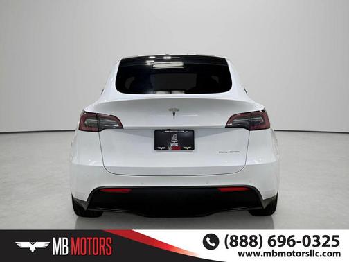 Pearl White Multi-Coat 2021 Tesla Model Y Long Range Dual Motor All-Wheel Drive