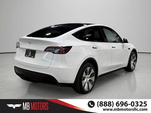 Pearl White Multi-Coat 2021 Tesla Model Y Long Range Dual Motor All-Wheel Drive