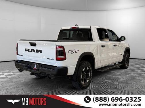 Bright White 2023 RAM 1500 Rebel