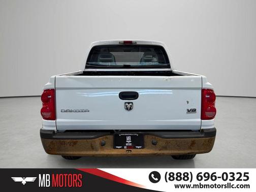 Bright White Clearcoat 2005 Dodge Dakota Laramie Quad Cab