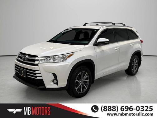 Blizzard Pearl 2018 Toyota Highlander XLE