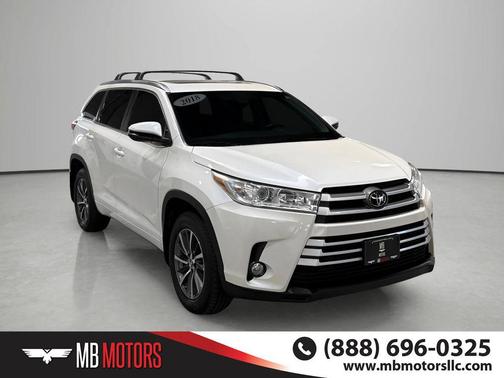 Blizzard Pearl 2018 Toyota Highlander XLE