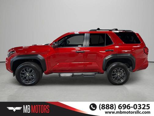 Supersonic Red 2025 Toyota 4Runner SR5