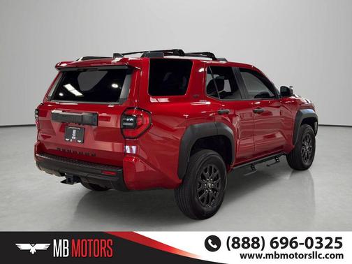 Supersonic Red 2025 Toyota 4Runner SR5