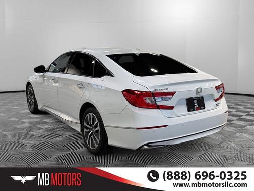 Platinum White Pearl 2020 Honda Accord Hybrid Touring