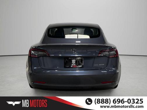 Gray 2020 Tesla Model 3 Long Range