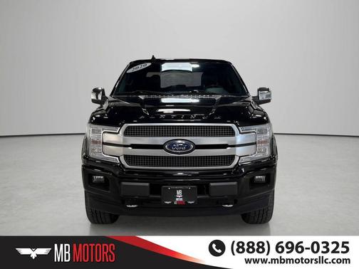 AGATE BLACK 2020 Ford F-150 Platinum