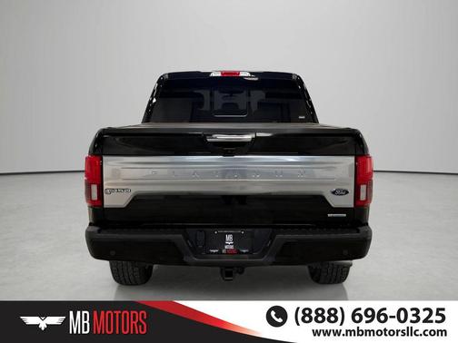 AGATE BLACK 2020 Ford F-150 Platinum