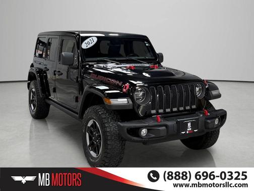 Black 2021 Jeep Wrangler Unlimited Rubicon