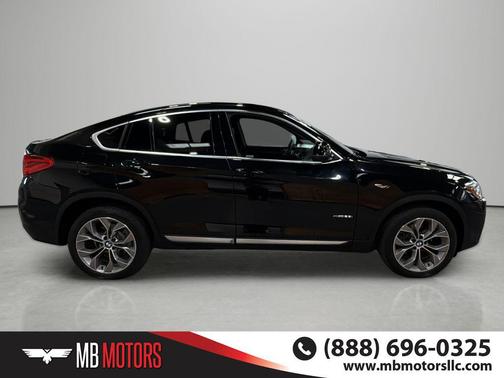Black 2016 BMW X4 xDrive28i