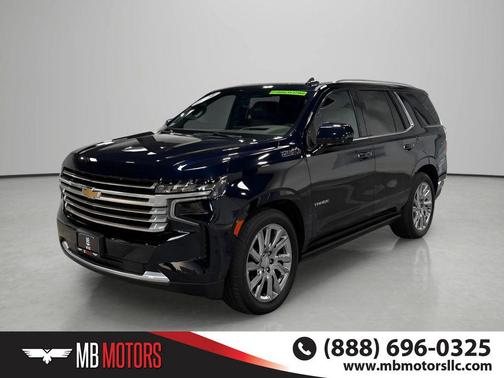 Midnight Blue Metallic 2021 Chevrolet Tahoe High Country