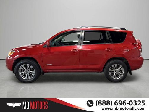 Barcelona Red Metallic 2008 Toyota RAV4 Limited