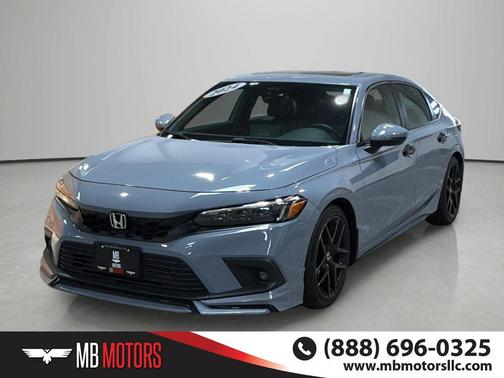 Gray 2024 Honda Civic Sport Touring