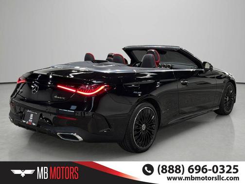 Black 2024 Mercedes-Benz CLE 300 4MATIC Cabriolet