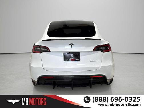 Pearl White Multi-Coat 2021 Tesla Model Y Long Range Dual Motor All-Wheel Drive