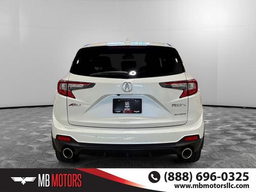 White Diamond Pearl 2019 Acura RDX A-Spec