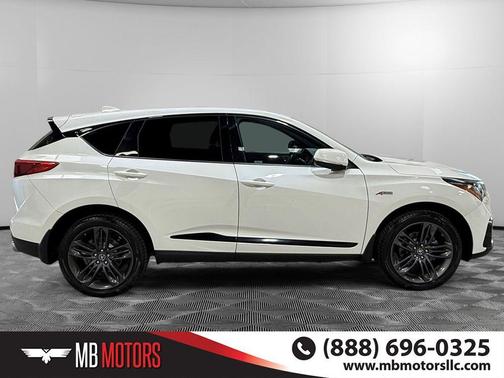 White Diamond Pearl 2019 Acura RDX A-Spec
