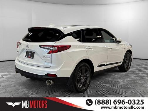 White Diamond Pearl 2019 Acura RDX A-Spec