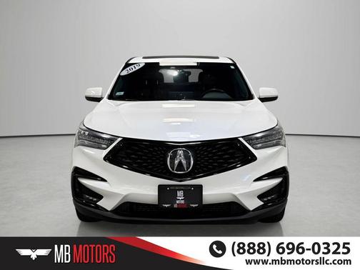 White Diamond Pearl 2019 Acura RDX A-Spec