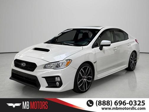 Crystal White Pearl 2019 Subaru WRX Premium