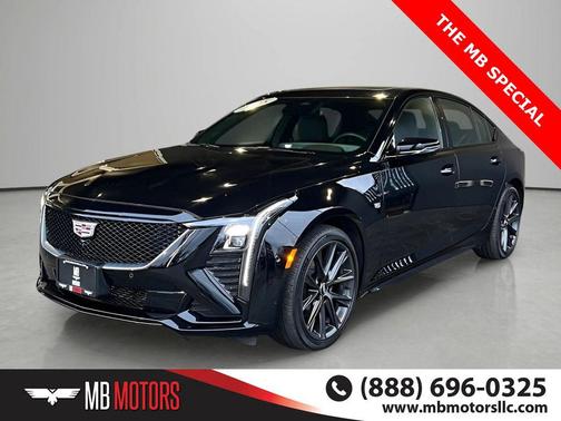 Black 2025 Cadillac CT5 Sport