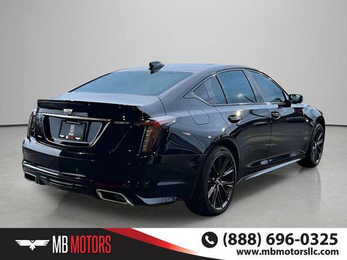 Black 2025 Cadillac CT5 Sport