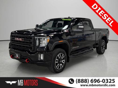 Onyx Black 2022 GMC Sierra 3500 AT4