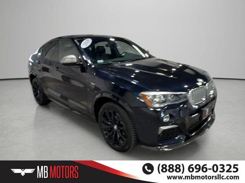 Black 2018 BMW X4 M40i