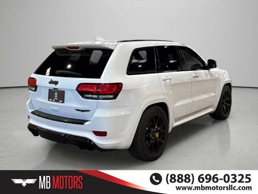 Bright White 2018 Jeep Grand Cherokee Trackhawk