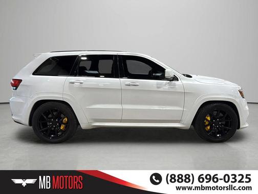 Bright White 2018 Jeep Grand Cherokee Trackhawk