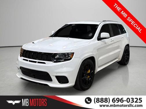 Bright White 2018 Jeep Grand Cherokee Trackhawk