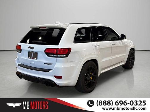 Bright White 2018 Jeep Grand Cherokee Trackhawk