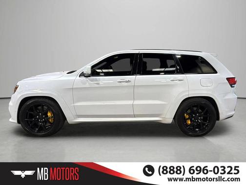 Bright White 2018 Jeep Grand Cherokee Trackhawk