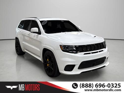 Bright White Clearcoat 2018 Jeep Grand Cherokee Trackhawk