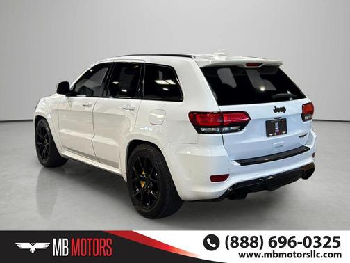 Bright White 2018 Jeep Grand Cherokee Trackhawk