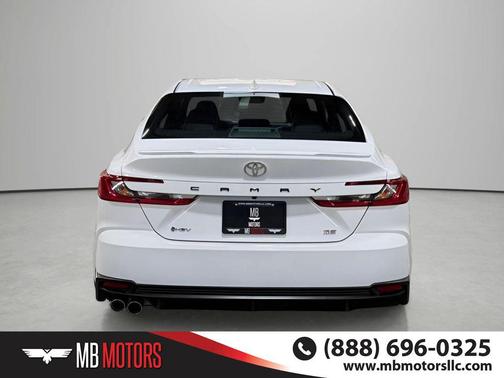 White 2025 Toyota Camry LE