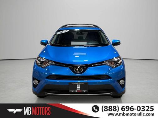 Electric Storm Blue 2017 Toyota RAV4 Limited