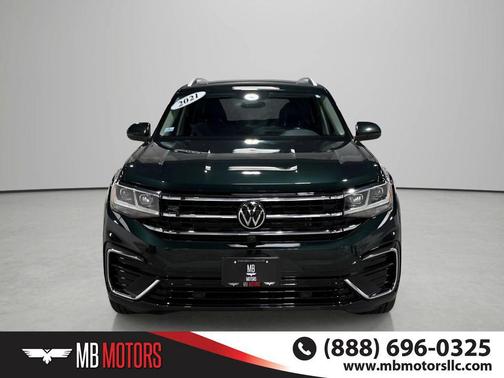 Deep Black Pearl 2021 Volkswagen Atlas 3.6L SEL Premium