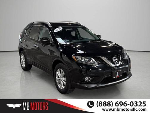 Super Black 2015 Nissan Rogue SV