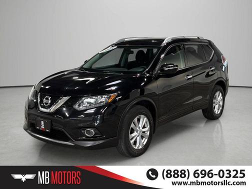 Super Black 2015 Nissan Rogue SV