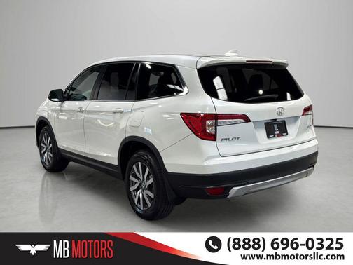 White Diamond Pearl 2019 Honda Pilot EX-L