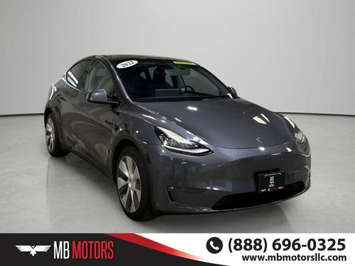 Gray 2022 Tesla Model Y Long Range Dual Motor All-Wheel Drive
