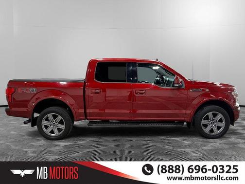 RUBY RED METALLIC 2019 Ford F-150 Lariat