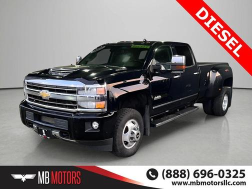 Black 2019 Chevrolet Silverado 3500 High Country