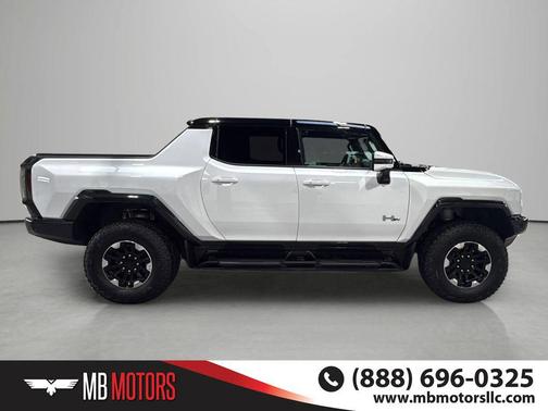 Interstellar White 2023 GMC HUMMER EV Pickup 3X